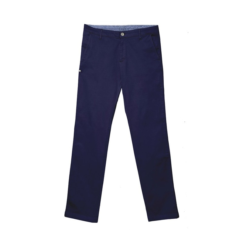 Pantalon chino homme – Bleu marine