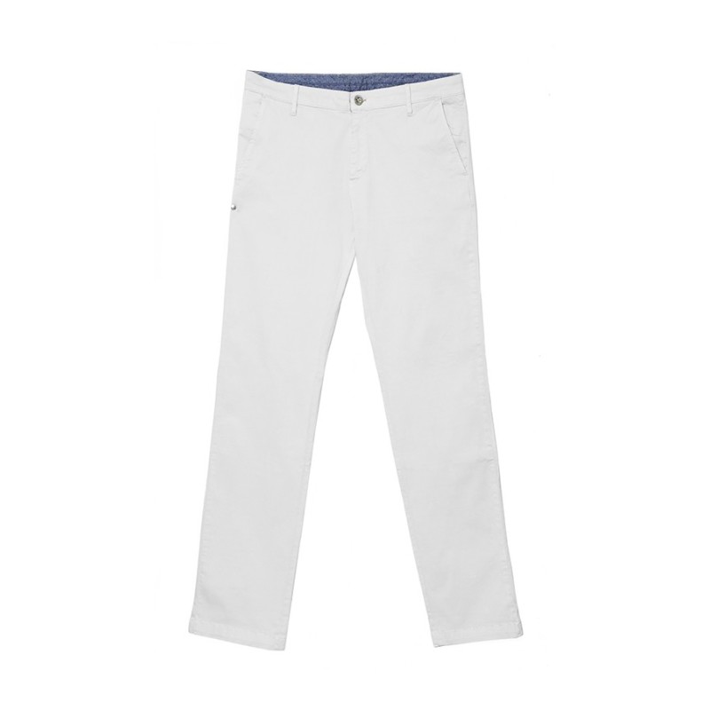 Pantalon chino homme – Blanc