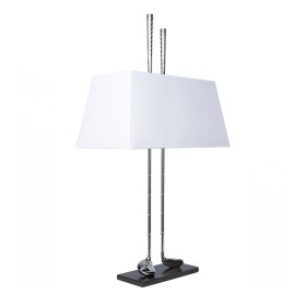 Lampe design – Bronze blanc