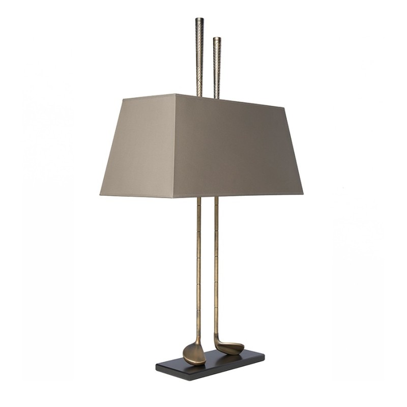 Lampe design – Vieux bronze