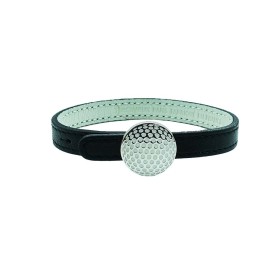 Bracelet fin en cuir – Fermoir personnalisable finition palladium