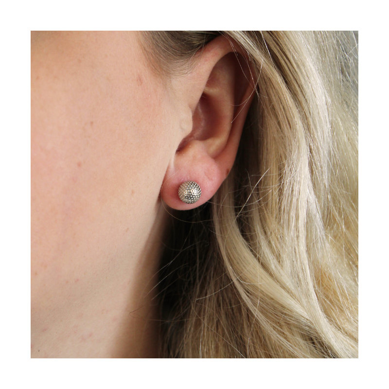 Boucles d’oreilles – Finition palladium
